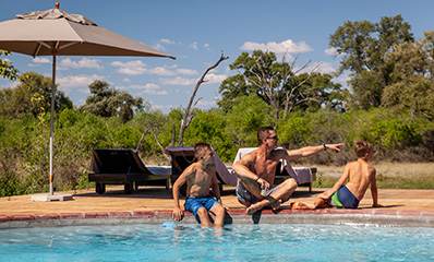 pool time on safari
